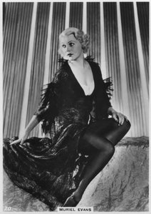 Muriel Evans, actrice de cinéma américaine - Unbekannt