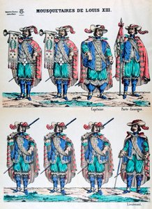 Mousquetaires de Louis XIII