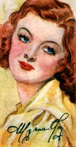 Myrna Loy, actrice de cinéma américaine
