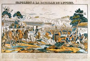 Napoléon à la bataille de Lützen, 2 mai 1813 - Unbekannt