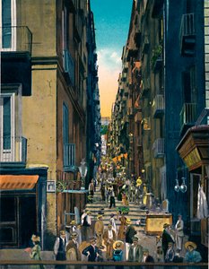 Napoli - Gradoni Di Chiaia, vers 1900 - Unbekannt