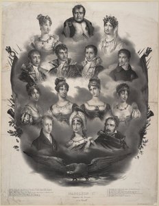 Napoléon I. Bonaparte et sa famille, 1832