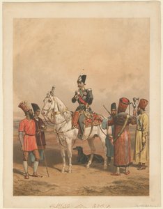 Nasser al-Din Shah Qajar 1831-1896, Shahanshah de Perse, vers 1850 - Unbekannt