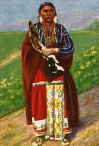 Femme amérindienne, vers 1928 - Unbekannt