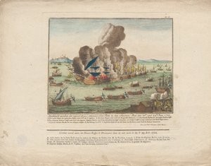 Bataille navale entre la flotte russe et ottomane en mer Noire les 28 et 29 juin 1788, 1788 - Unbekannt