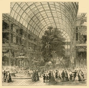 Nef de la Grande Exposition de 1851, vers 1876