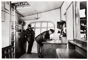 Salle de navigation, Zeppelin LZ 127 Graf Zeppelin - Unbekannt