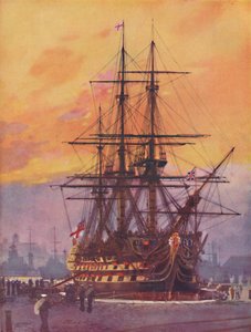 Le vaisseau amiral de Nelson tel qu