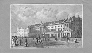 Bâtiment néoclassique, XIXe siècle - Unbekannt
