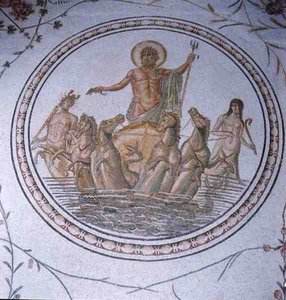 Neptune sur son char, avec hippocampes et tritons - Unbekannt