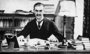 Neville Chamberlain 1869-1940, premier ministre britannique, vers 1930s 1936 - Unbekannt