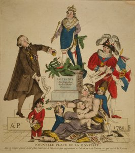 Nouvelle Place de la Bastille, 1789 - Unbekannt