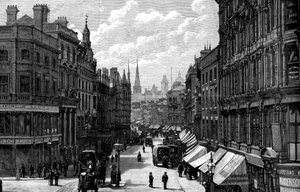 New Street, Birmingham, West Midlands, 1887 - Unbekannt