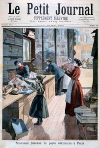 Nouveaux bureaux de poste auxiliaires, Paris, 1894 - Unbekannt