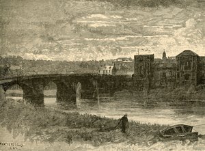 Pont et Château de Newport, 1898