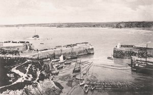 Port de Newquay, Newquay, Cornouailles, 1908 - Unbekannt