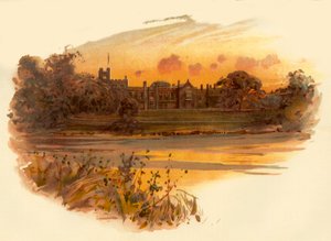 Abbaye de Newstead, Nottinghamshire, vers 1890 - Unbekannt
