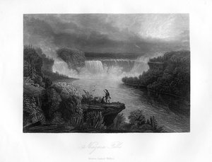 Chutes du Niagara, 1855