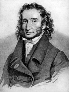 Niccolò Paganini, violoniste italien, XIXe siècle - Unbekannt