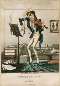 Niccolo Paganini - caricature - Unbekannt