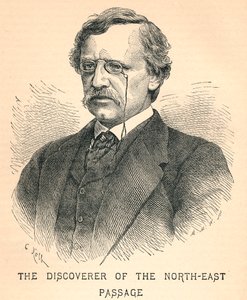 Nils Adolf Erik Nordenskiöld, 1832-1901, explorateur arctique, 1893 - Unbekannt