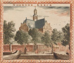 Noorder Kerck, dans : Tooneel Der Voornaamste Nederlands Huizen, En Lust Hoven, Naar T Leven - Unbekannt