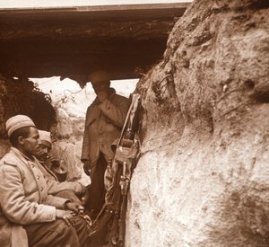 Infanterie nord-africaine dans les tranchées, vers 1914-1918 - Unbekannt