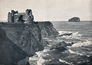 North Berwick - Château de Tantallon et le Bass Rock, 1895 - Unbekannt