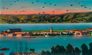 North Island. Base aéronavale américaine. San Diego, Californie, vers 1941