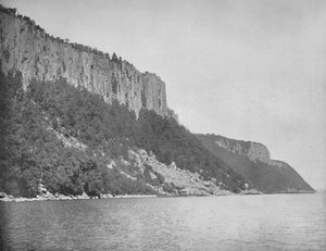 Extrémité nord des Palissades, rivière Hudson, vers 1897 - Unbekannt