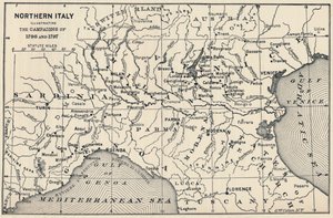 Italie du Nord - Illustrant les campagnes de 1796 et 1797 - Unbekannt