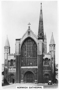 Cathédrale de Norwich, Norfolk, 1937 - Unbekannt