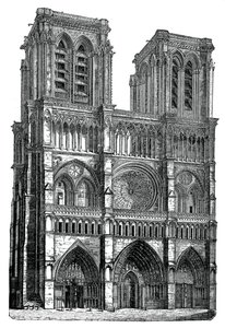 Notre-Dame, Paris, 1870
