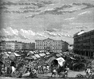 Place du marché de Nottingham - Unbekannt