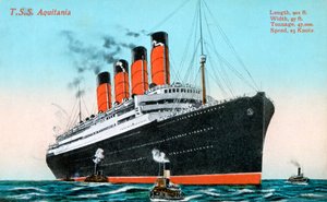 Paquebot RMS Aquitania, 20e siècle