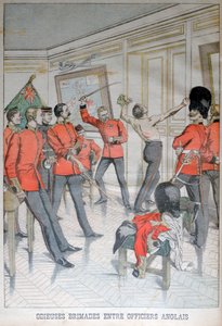 Comportement odieux entre officiers anglais, 1903 - Unbekannt