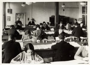 Employés de bureau, vers 1930 - Unbekannt