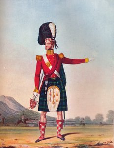 Officier du 92e Régiment de Highland Foot - Unbekannt