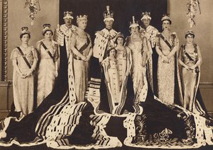 Groupe officiel du couronnement, 1937