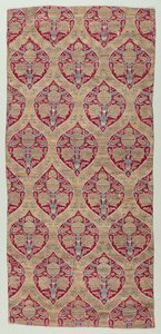 Treillis ogival avec motif horizontal, 1600-1650