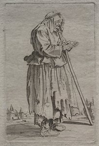 Vieille mendiante, 1600s