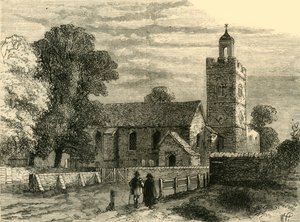 Ancienne église de Camberwell en 1750, vers 1878 - Unbekannt