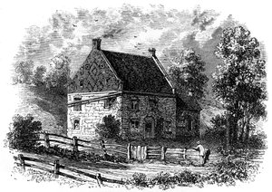 Vieille maison hollandaise, Long Island, New York, XVIIIe siècle - Unbekannt