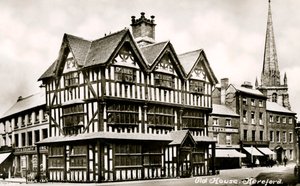 Vieille maison, Hereford, Herefordshire, début du 20e siècle - Unbekannt