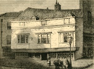 Vieilles Maisons dans Tothill Street, Westminster, 1881