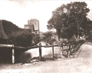 Ancien fossé, château de Portchester, Hampshire, 1894 - Unbekannt