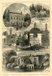 Vues anciennes de Lambeth, vers 1878