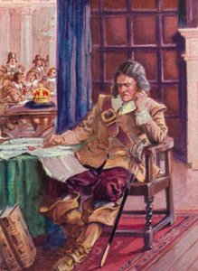 Oliver Cromwell 1599-1658 refusant la couronne, 1937 - Unbekannt