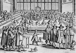 Oliver Cromwell dissolvant le Long Parlement - Unbekannt