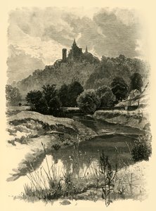 Sur le Churnet, près des tours d